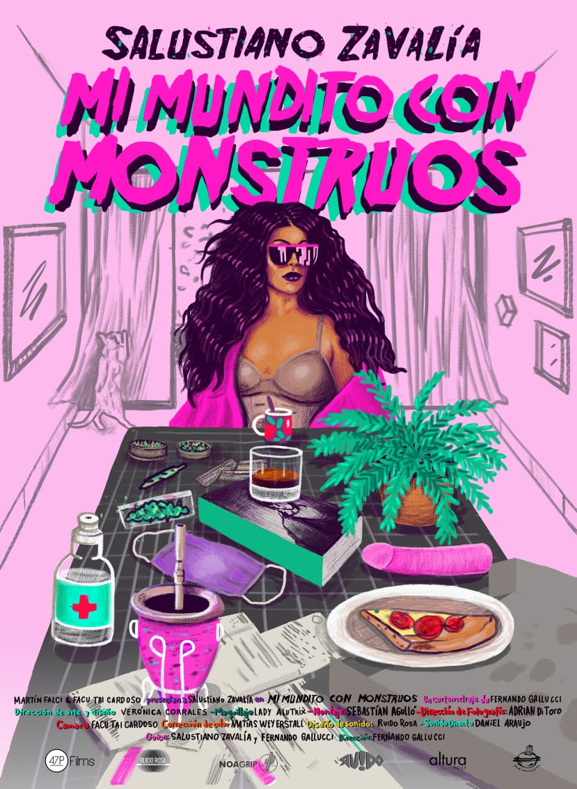 MI MUNDITO CON MONSTRUOS - CORTOMETRAJE 10'